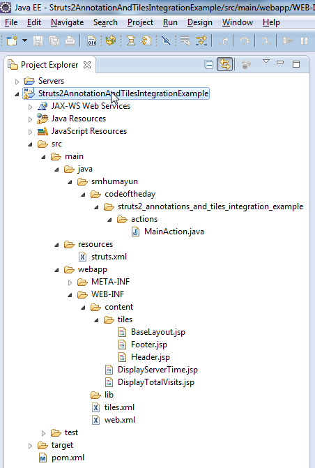 maven directory structure