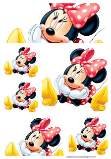 etiquetas minnie mouse para imprimir