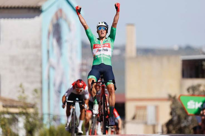 Mads Pedersen logró el triunfo de etapa - 13ª etapa Vuelta a España 2022