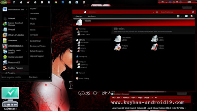 DEATH NOTE TEMA WINDOWS 7 