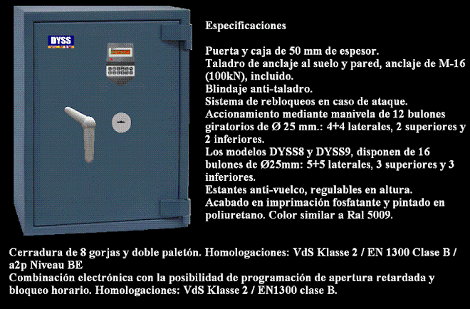 CAJA FUERTE ESPECIAL PARA JOYERIAS