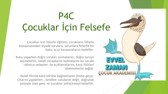 P4C Çocuk Düşünce Atölyesi Faaliyeti