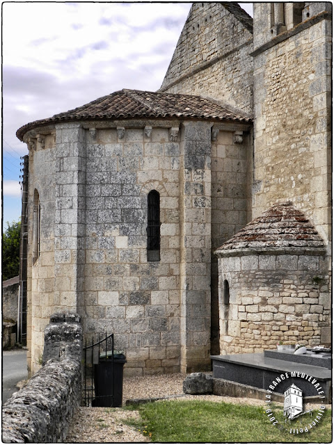 MONTAGNE (33) - Eglise romane Saint-Georges (Extérieur)