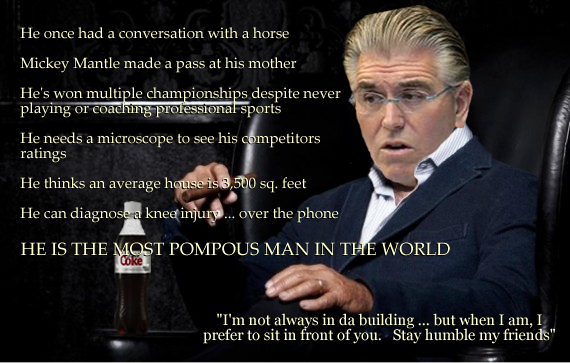 WFAN's Mike Francesa likes horses A lot Listen after the Derby there is a