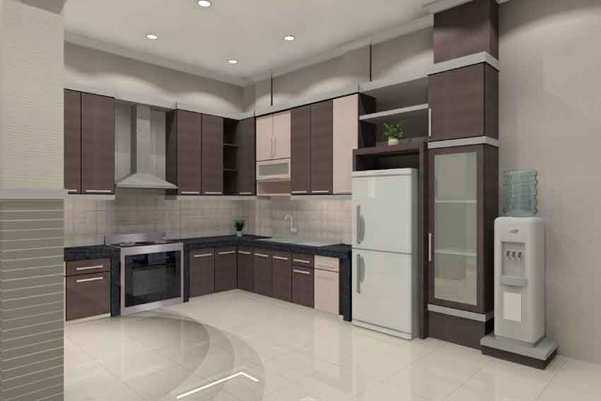  Contoh  Gambar Desain Interior  Dapur Minimalis  Desain 