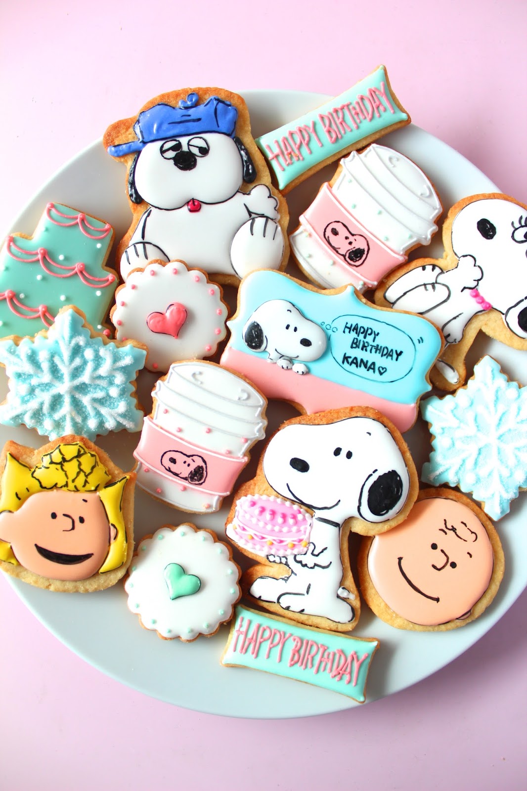 Sweeten Your Day Snoopy Icing Cookies スヌーピーのアイシングクッキー Sweeten Your Day Snoopy Icing Cookies スヌーピーのアイシングクッキー