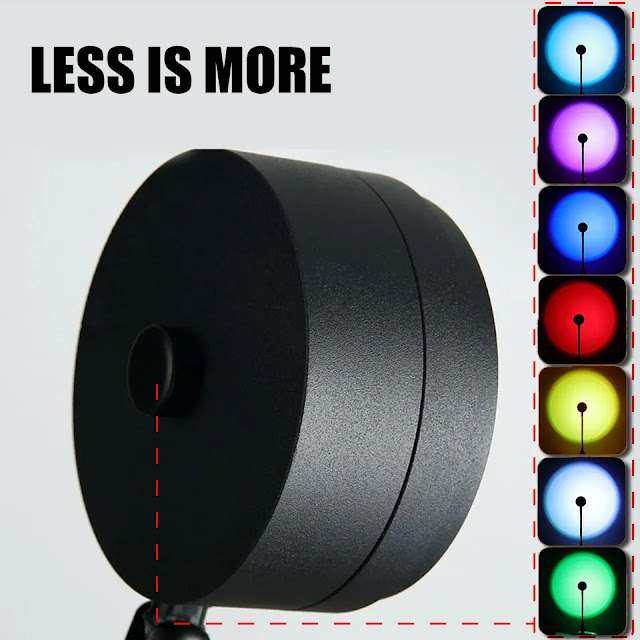 Buy Home Decor USB LED Rainbow Neon Night Light Projector