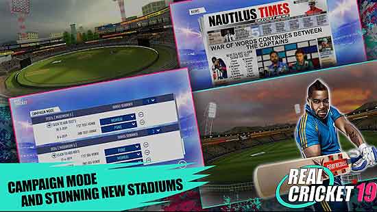 Real Cricket 19 Mod Apk Android