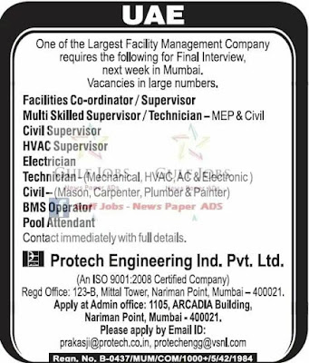 Largest Facility Management co Jobs for UAE