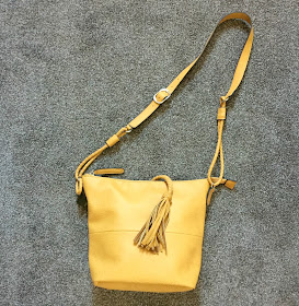 yellow bag from Next