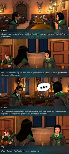 Hogwarts Mystery fotonovela rowan cena