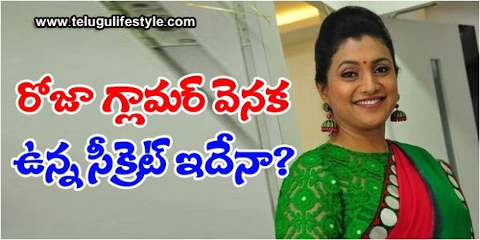 రోజా గ్లామ‌ర్ వెనక ఉన్న సీక్రెట్ ఏమిటో తెలుసా ?