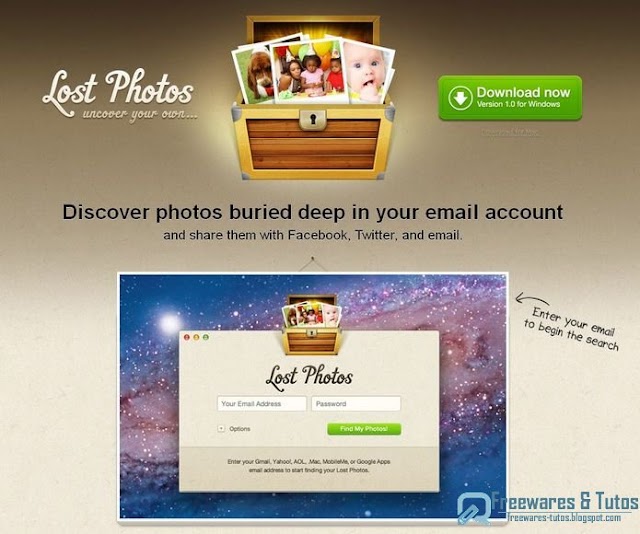 Lost Photos : un logiciel pour récupérer les photos de vos mails