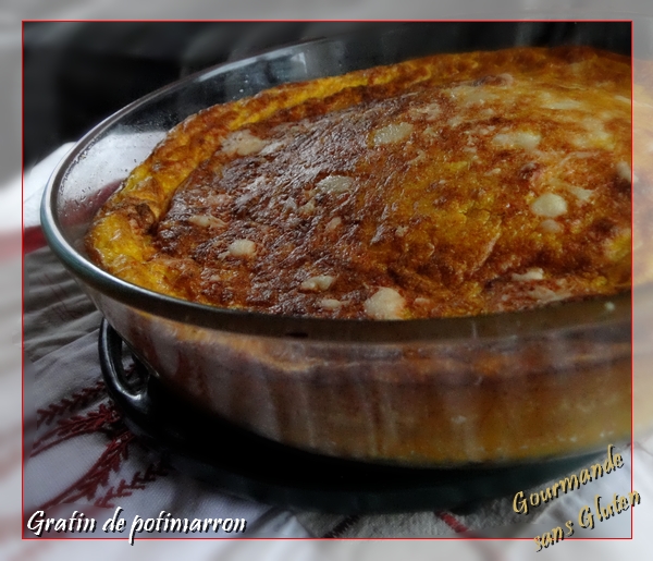 Gratin de potimarron soufflé, au 'Riz cuisine" de LIMA