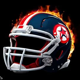 Liberty Flames Concept Football Helmets