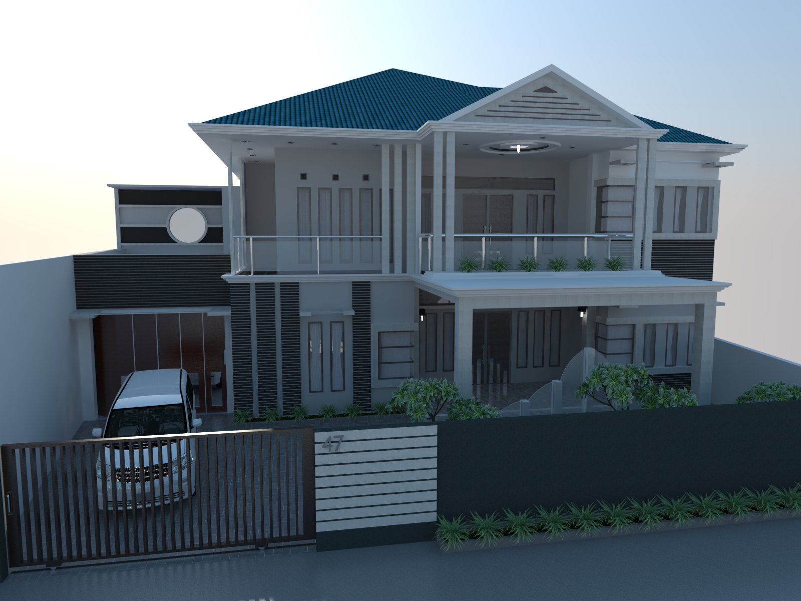 Desain Rumah Pa Jaky Babakan Madang Sentul Bogor Jasa Desain