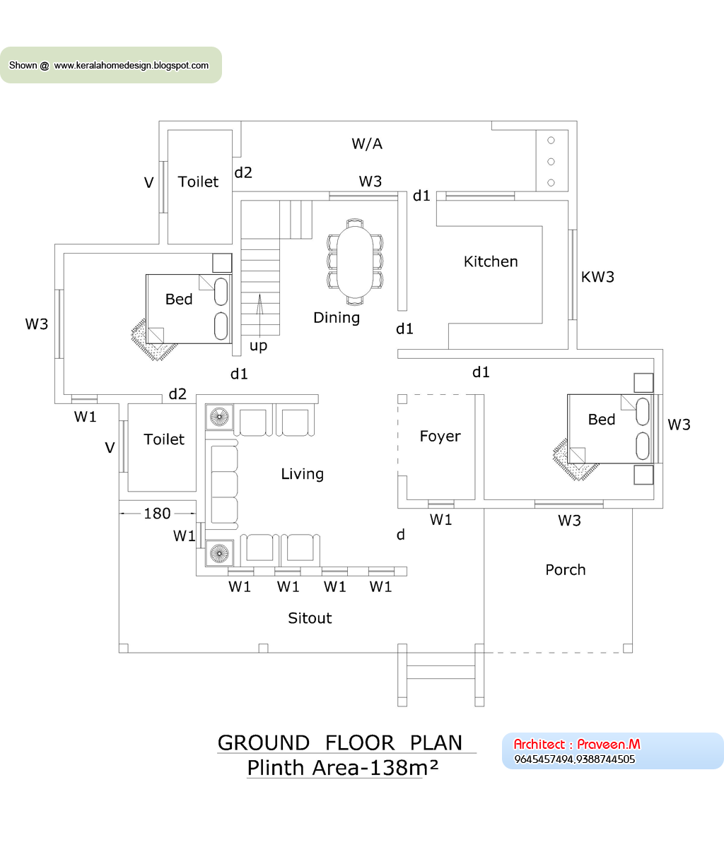  Kerala  Home  plan  and elevation  2378 Sq  Ft  home  appliance