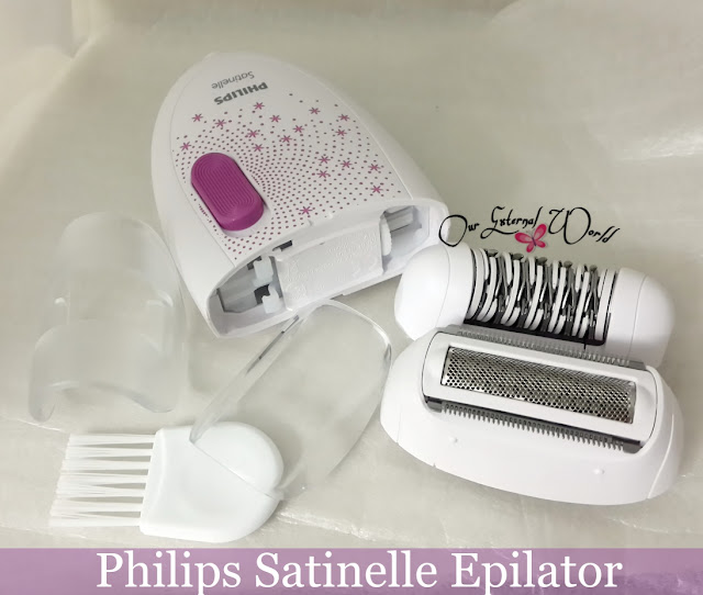 Philips Satinelle Essential Epilator BRE201 and 7 Tips on Pain Free Epilation, how to epilate under arms