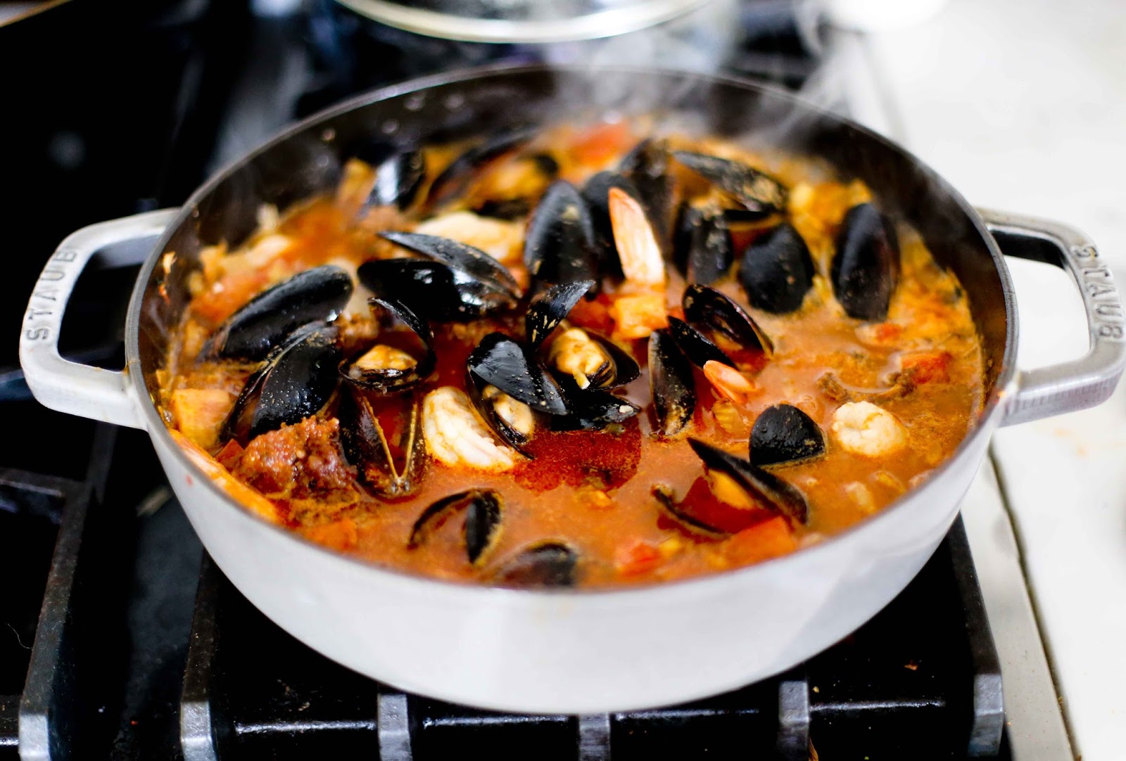 Summer Seafood Stew - Feasting At Home