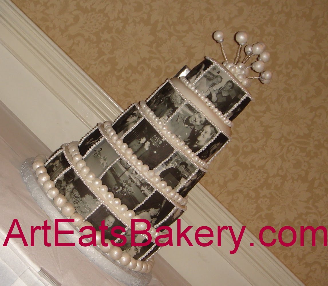 A wedding cake can be used to