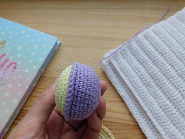 Crochet turtle tutorial shell