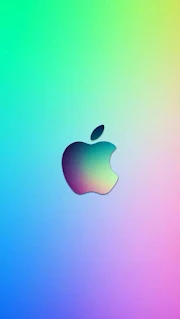 Apple Logo Girly iPhone Wallpaper