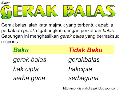 Blogwanmarzuki: Bahasa Gerak Balas