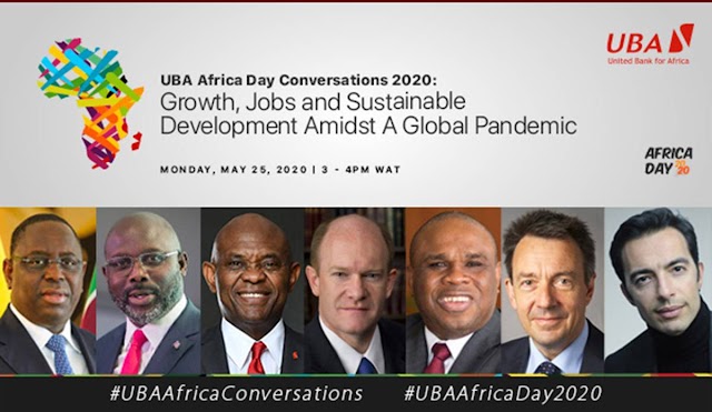 POST COVID-19: Global Leaders At “UBA Africa Day Conversations” Seek Path To Economic Recovery.