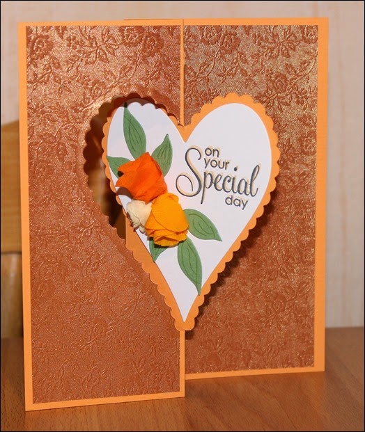 Hochzeit Glückwunschkarte Wedding Card Rose 01