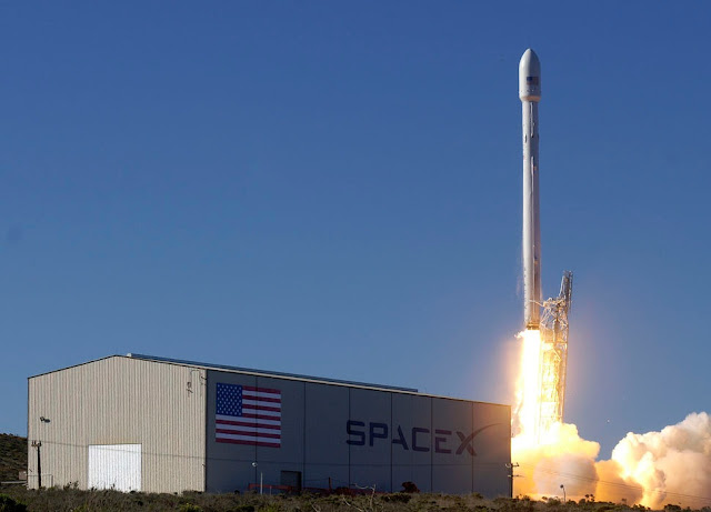 Falcon 9 From Another Angle
