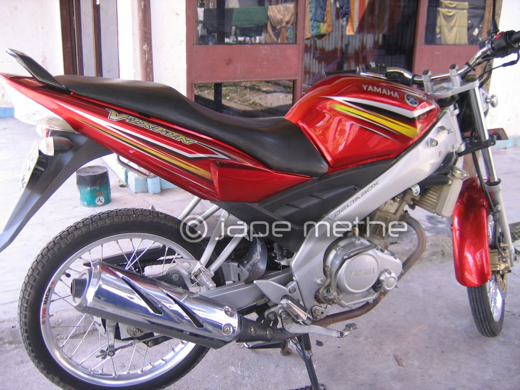 Modifikasi Vixion Airbrush Merah Terbaru Dan Terlengkap Sound Modif