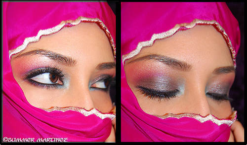 arabic eye makeup. How To Apply Arabic Eye Makeup