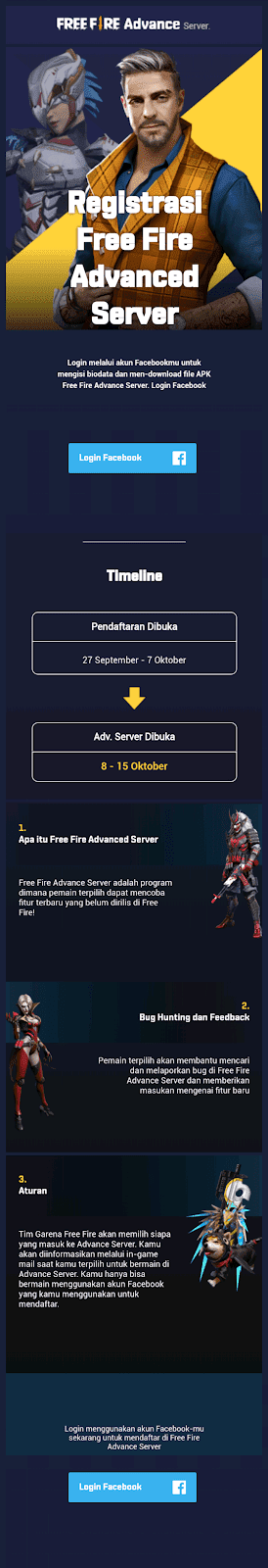 Script Phising Free Fire Versi Advanced Server