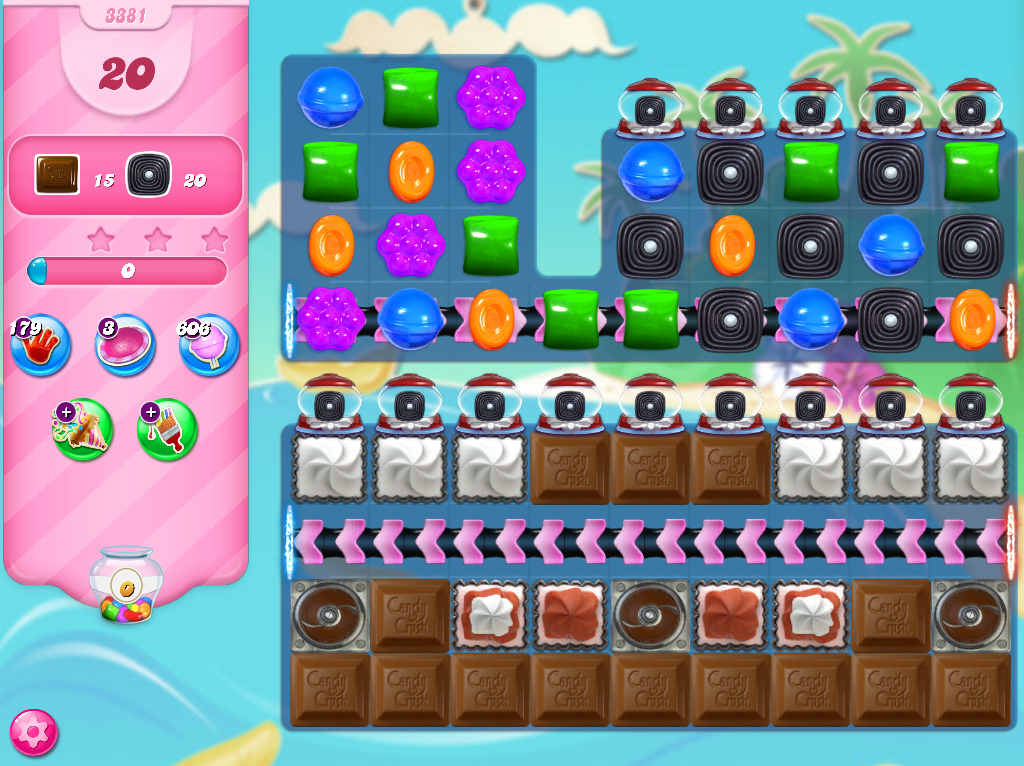 Candy Crush Saga level 3381