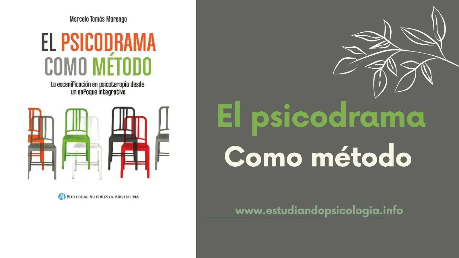 EL PSICODRAMA COMO MÉTODO. PDF