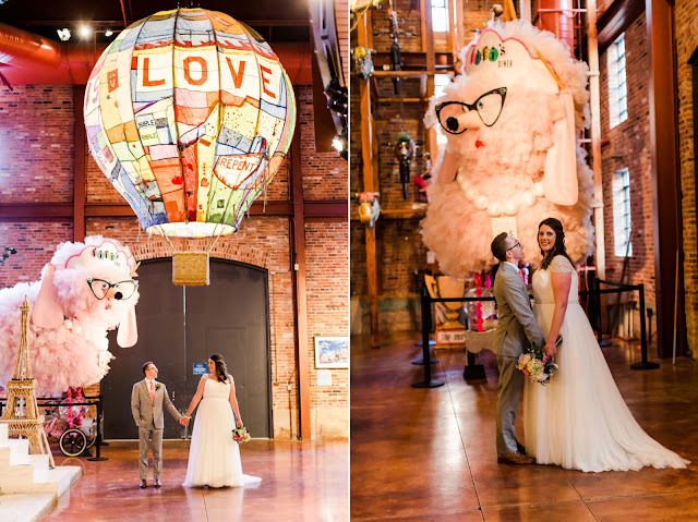 American Visionary Art Museum Wedding Photographed by Heather Ryan Photography