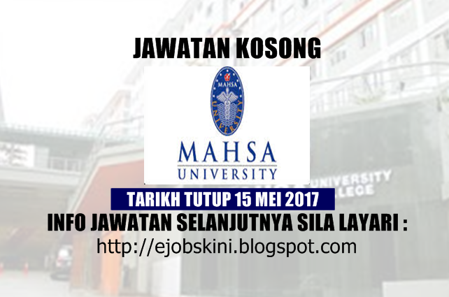 Jawatan Kosong