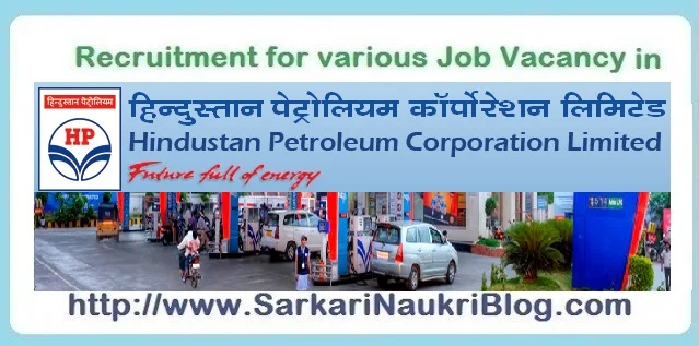 Naukri Vacancy Recruitment Hindustan Petroleum HPCL