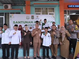 192 Anak Yatim di Kecamatan Cibeber Terima Santunan Rp500 Ribu dari BAZNAS Cilegon