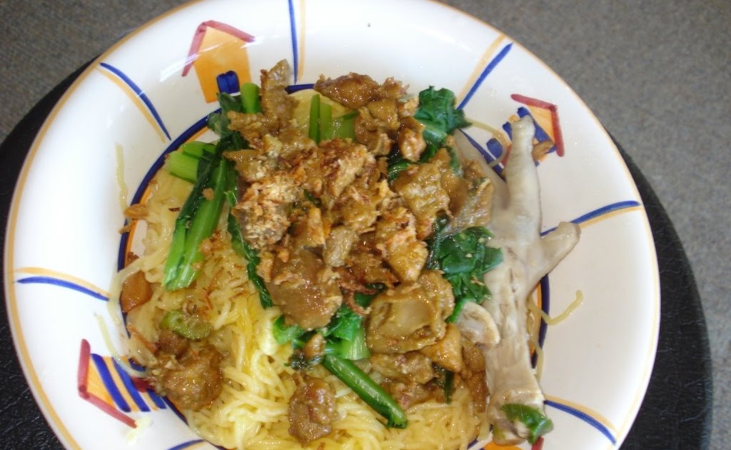 Sylvi s cooking corner Mie  Ayam  Ceker