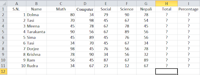 Excel Project Work 3
