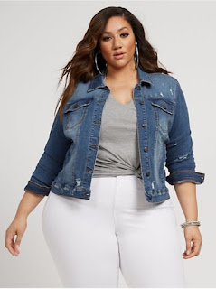 Cómo combinar chaqueta y jeans siendo gordita y bajita: ideas de moda para mujeres plus size