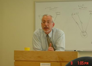 Rabbi Eugene Korn speaking