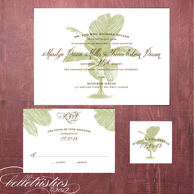 palm tree destination beach printable diy wedding invitation