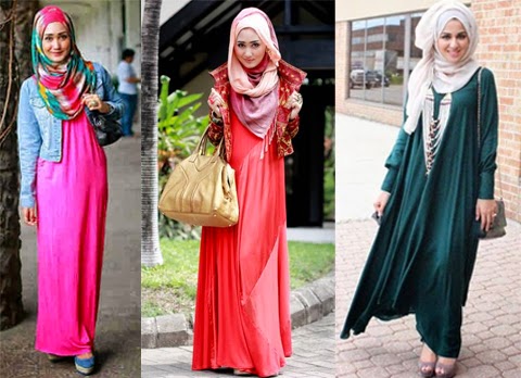 model baju santai muslimah