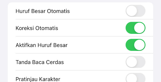 Cara Menonaktifkan Fitur Periksa Ejaan di Keyboard iPhone