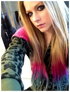 completely new dip dye hair