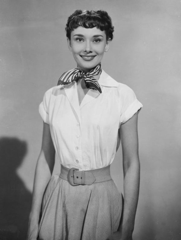 I think I was subconsciously channeling Audrey Hepburn in Roman Holiday that