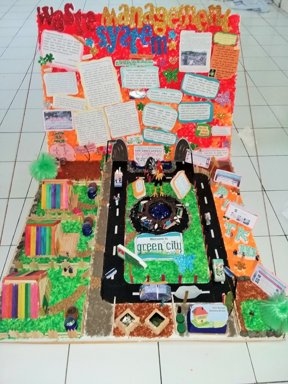 Nurul fahmi Mading 3D dan 2D Karya Mahasiswa Poltekkes 