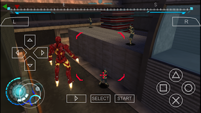 تحميل لعبة Iron Man 2 لأجهزة psp ومحاكي ppsspp